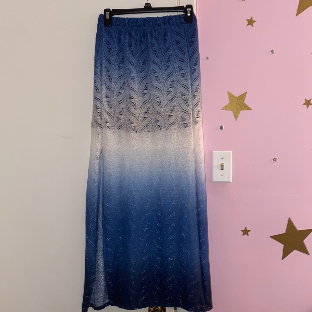 Charlotte Russe Long Slit Skirt